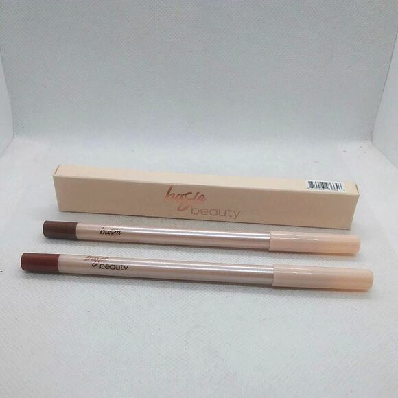 Basic Beauty - Gel Lip Liner Duo - Latte + Cocoa - BNIB - Picture 2 of 2